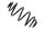 Bilstein B3 Schraubenfeder Hinterachse für OPEL ASTRA G Coupe (T98) 1.6 16V / 38-130199