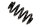 Bilstein B3 Schraubenfeder Hinterachse für AUDI A6 (4F2, C6) 3.0 / 36-203161
