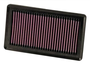 K&N Luftfilter Ersatzluftfilter für NISSAN QASHQAI / QASHQAI +2 I (J10, JJ10) 1.5 dCi / 33-2375