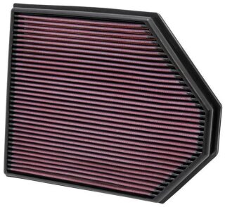 K&N Luftfilter Ersatzluftfilter für BMW X3 (E83) 2.0 i / 33-2465