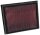 K&N Luftfilter Ersatzluftfilter für FIAT PALIO Weekend (178_) 1.2 (178DYA1A) / 33-2793