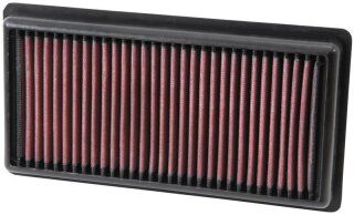 K&N Luftfilter Ersatzluftfilter für CITROEN C3 III (SX) 1.2 VTi 82 / 33-3006