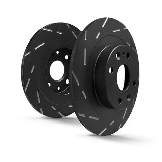 EBC Black Dash-Disc Bremsscheiben Hinterachse für TOYOTA MR 2 II (SW2_) 2.0 16V / USR755