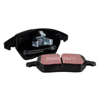 EBC Blackstuff Serien Bremsbeläge Vorderachse mit ABE für NISSAN PICK UP (D22) 2.5 D 4WD / DP1316
