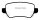 EBC Blackstuff Serien Bremsbeläge Hinterachse mit ABE für OPEL ASTRA G Stufenheck (T98) 1.4 16V / DP1447