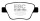 EBC Blackstuff Serien Bremsbeläge Hinterachse mit ABE für VW EOS (1F7, 1F8) 2.0 TDI / DPX2075
