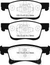EBC Blackstuff Serien Bremsbeläge Vorderachse...
