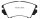 EBC Blackstuff Serien Bremsbeläge Vorderachse mit ABE für OPEL INSIGNIA A Stufenheck (G09) 2.0 Biturbo CDTI 4x4 / DPX2014
