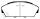 EBC Blackstuff Serien Bremsbeläge Vorderachse mit ABE für HONDA ACCORD III Aerodeck (CA) 1.6 L (CA4) / DP719/2
