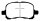 EBC Blackstuff Serien Bremsbeläge Vorderachse mit ABE für TOYOTA COROLLA Liftback (_E11_) 2.0 D-4D / DP1195