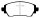 EBC Blackstuff Serien Bremsbeläge Vorderachse mit ABE für TOYOTA COROLLA (_E11_) 2.0 D-4D / DP1431