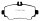EBC Blackstuff Serien Bremsbeläge Vorderachse mit ABE für MERCEDES-BENZ A-KLASSE (W168) A 140 (168.031, 168.131) / DP1170