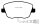 EBC Blackstuff Serien Bremsbeläge Vorderachse mit ABE für SKODA FABIA I Stufenheck (6Y3) 2.0 / DP1479