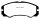 EBC Blackstuff Serien Bremsbeläge Vorderachse mit ABE für OPEL FRONTERA B (U99) 2.2 DTI / DP973