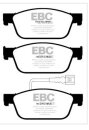 EBC Blackstuff Serien Bremsbeläge Vorderachse mit ABE für VW TRANSPORTER T5 Bus (7HB, 7HJ, 7EB, 7EJ, 7EF, 7EG, 7HF, 7EC) 2.5 TDI / DPX2096