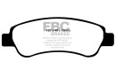 EBC Blackstuff Serien Bremsbeläge Hinterachse mit ABE für PEUGEOT BOXER Pritsche/Fahrgestell 2.2 HDi 100 / DP1974