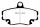 EBC Blackstuff Serien Bremsbeläge Vorderachse mit ABE für RENAULT 19 II Cabriolet (D53_, 853_) 1.8 (D53Y) / DP959