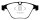EBC Blackstuff Serien Bremsbeläge Vorderachse mit ABE für BMW 5 (E60) 525 xi / DP1449