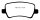 EBC Blackstuff Serien Bremsbeläge Hinterachse mit ABE für VOLVO XC60 D5 AWD / DP1934
