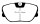 EBC Blackstuff Serien Bremsbeläge Vorderachse mit ABE für VOLVO 460 L (464) 1.7 / DP666/2