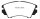 EBC Blackstuff Serien Bremsbeläge Vorderachse mit ABE für OPEL INSIGNIA A Stufenheck (G09) 1.6 Turbo / DPX2014