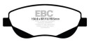 EBC Blackstuff Serien Bremsbeläge Vorderachse mit...