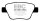 EBC Blackstuff Serien Bremsbeläge Hinterachse mit ABE für SKODA YETI (5L) 1.4 TSI / DPX2075