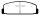 EBC Blackstuff Serien Bremsbeläge Hinterachse für MAZDA 6 Stufenheck (GH) 2.2 D / DP729