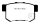 EBC Blackstuff Serien Bremsbeläge Hinterachse mit ABE für SUZUKI KIZASHI (FR) 2.4 / DP1193