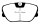 EBC Blackstuff Serien Bremsbeläge Vorderachse mit ABE für VOLVO 460 L (464) 2.0 / DP666/2