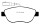 EBC Blackstuff Serien Bremsbeläge Vorderachse mit ABE für FIAT DOBLO Großraumlimousine (119_, 223_) 1.3 JTD 16V / DP1383