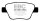 EBC Blackstuff Serien Bremsbeläge Hinterachse mit ABE für SKODA SUPERB II Kombi (3T5) 2.0 TSI / DPX2075