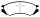 EBC Blackstuff Serien Bremsbeläge Vorderachse für NISSAN PRIMERA Hatchback (P10) 2.0 D / DP839