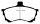EBC Blackstuff Serien Bremsbeläge Vorderachse mit ABE für MITSUBISHI CARISMA (DA_) 1.6 (DA1A) / DP1039