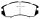 EBC Blackstuff Serien Bremsbeläge Vorderachse mit ABE für SUBARU IMPREZA Stufenheck (GC) 1.6 i / DP819