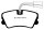 EBC Blackstuff Serien Bremsbeläge Vorderachse mit ABE für ALFA ROMEO 33 (905_) 1.7 QV / DP717