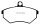 EBC Bluestuff NDX Rennbremsbeläge Vorderachse für VW VENTO (1H2) 2.0 / DP5841NDX