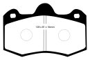 EBC Bluestuff NDX Rennbremsbeläge Vorderachse für SEAT IBIZA IV (6J5, 6P1) 1.9 TDI / DP5036NDX