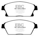 EBC Greenstuff Aramid Bremsbeläge Vorderachse mit...