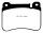 EBC Greenstuff Aramid Bremsbeläge Vorderachse für MERCEDES-BENZ SLK (R171) 350 (171.456) / DP21590