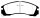 EBC Greenstuff Aramid Bremsbeläge Vorderachse mit ABE für PEUGEOT 4007 (GP_) 2.4 16V / DP2954