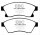 EBC Greenstuff Aramid Bremsbeläge Vorderachse mit ABE für OPEL ASTRA J (P10) 2.0 CDTI / DP22065