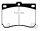 EBC Greenstuff Aramid Bremsbeläge Vorderachse für MAZDA MX-3 (EC) 1.6 i / DP2824