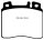 EBC Greenstuff Aramid Bremsbeläge Vorderachse mit ABE für MERCEDES-BENZ S-KLASSE (W140) 400 SE, SEL/S420 (140.042, 140.043) / DP2963