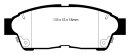 EBC Greenstuff Aramid Bremsbeläge Vorderachse für TOYOTA RAV 4 I Cabrio (_A1_) 2.0 16V 4WD / DP2964