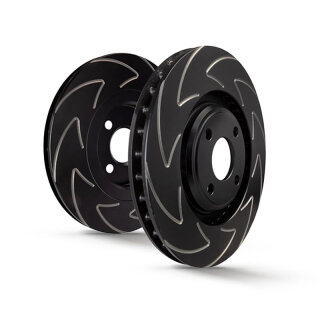 EBC High-Carbon Blade Disc Black Bremsscheiben Vorderachse mit ABE für AUDI 100 Avant (4A, C4) 2.8 E / BSD602