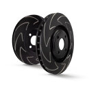 EBC High-Carbon Blade Disc Black Bremsscheiben Vorderachse mit ABE für AUDI A4 Cabriolet (8H7, B6, 8HE, B7) 1.8 T quattro / BSD1045