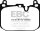 EBC Orangestuff High-End Rennbremsbeläge Vorderachse für MINI MINI (F56) John Cooper Works / DP92271