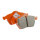 EBC Orangestuff High-End Rennbremsbeläge Hinterachse für VOLVO S60 I R 2,5 T AWD / DP91140