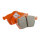 EBC Orangestuff High-End Rennbremsbeläge Vorderachse für VW GOLF V (1K1) 1.4 FSI / DP91517